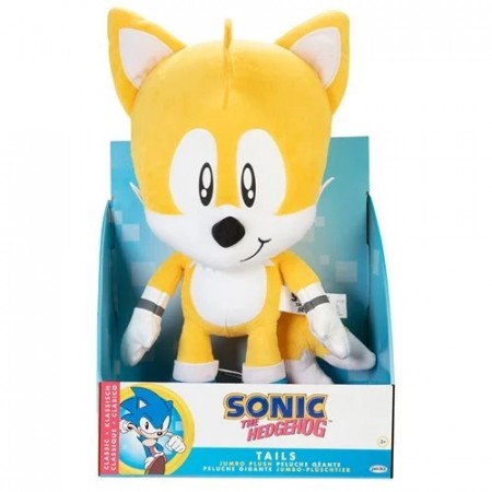 Sonic the Hedgehog 30th Jumbo Tails Plush 50cm stor