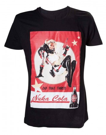 Fallout 4 T-Skjorte Nuka Cola Lady