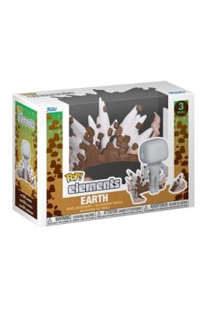 Earth POP! Nooks Vinyl Figure Dirt/Rock 5 cm 