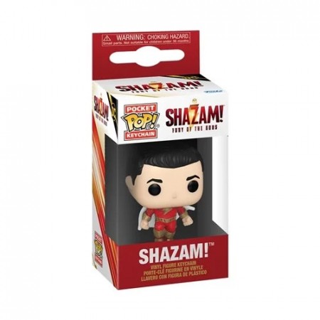 Shazam! Fury of the Gods Shazam Pocket Pop! Key Chain