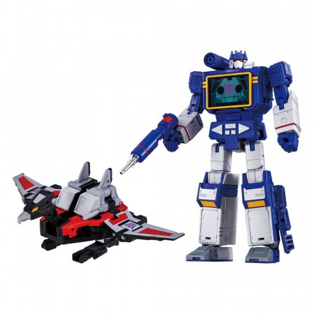 Transformers Team-Up Series Action Figure 2-Pack MPG-19 Soundwave & Condor (Laserbeak) 23 cm