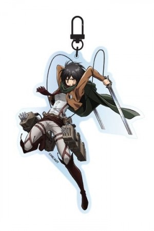 Attack on Titan Acrylic Keychain Mikasa Ackermann