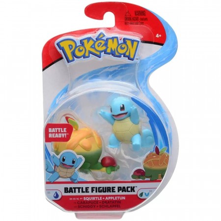 Battle Figure Pack - Squirtle + Appletun