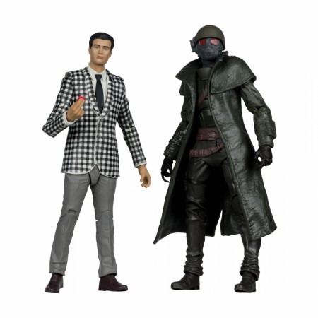 Fallout: New Vegas Statue 2-Pack Riot Ranger Armor & Benny Survivor 18 cm