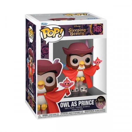 Sleeping Beauty 65th Anniversary POP! Disney Vinyl Figure 1458 Owl as Prince
