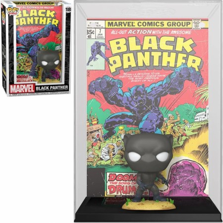 Black Panther Pop! Comic Cover Figure with Case 18