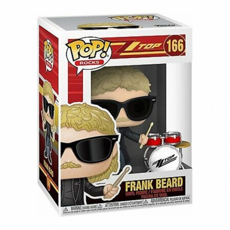 ZZ Top Frank Beard Pop! Vinyl Figure 166