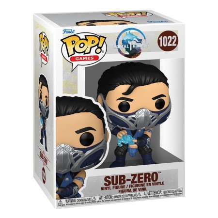  Mortal Kombat POP! Games Sub Zero Vinyl Figure 1022