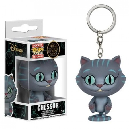 Alice Through the Looking Glass Chessur Cat Pocket Pop! Key Chain