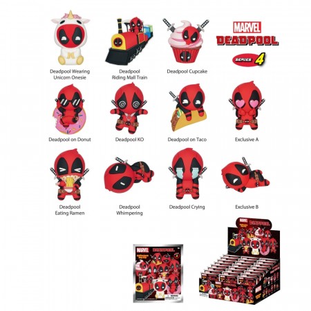 Deadpool PVC Bag Clips Series 4 - forventet November