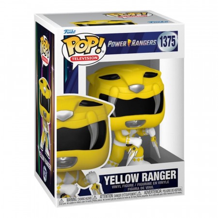 Power Rangers 30th POP! TV Yellow Ranger Vinyl Figure 1375