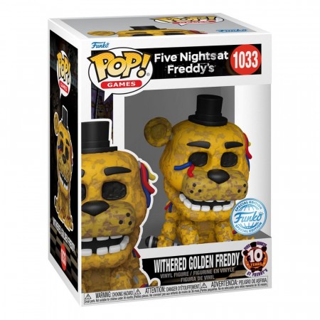 Five Nights at Freddy's POP! Games Withered Golden Freddy Vinyl Figure 1033