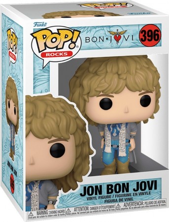 Bon Jovi POP! Rocks Bon Jovi(1980's) Vinyl Figure 396