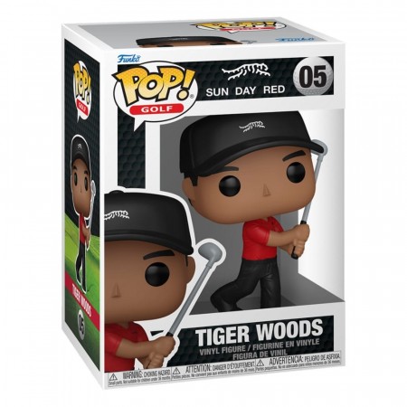 Tiger Woods POP! Golf Tiger Woods(swing) Vinyl Figure 05