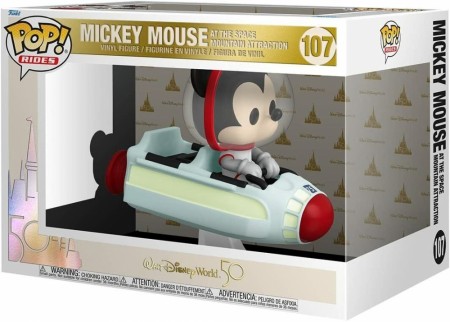 Deluxe Walt Disney World 50th Space Mountain - Mickey Mouse POP! Ride Figure 107