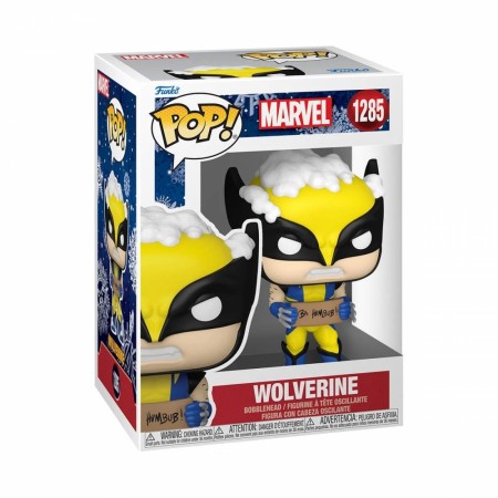 Marvel Holiday Wolverine with Sign Funko Pop! Vinyl Figure 1285