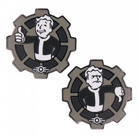 Fallout Samlemynt – Decision Black & White Limited Edition