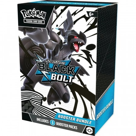 Pokemon Black Bolt Booster Bundle (6 booster pakker)