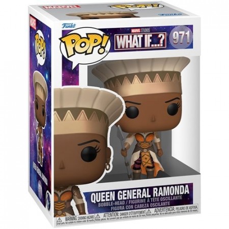 Marvel's What if Queen General Ramonda Pop! Vinyl Figur 971