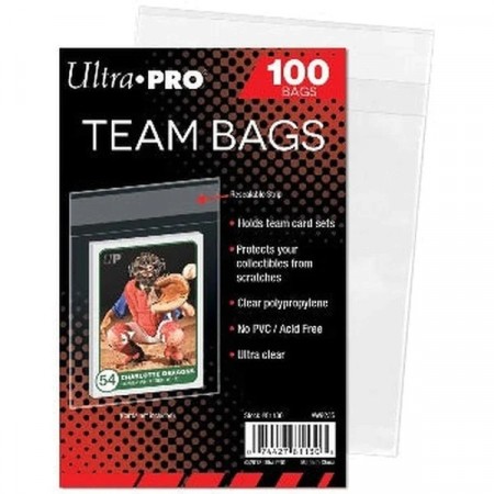 Ultra Pro Sleeves Team Bags Resealable - 100 stk