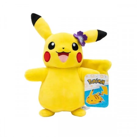 Pokemon Bamse Pikachu Blomst 20 cm