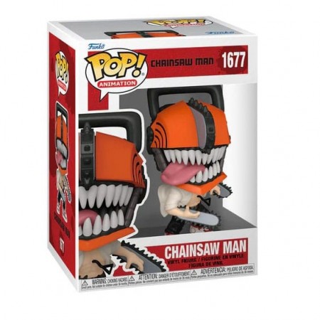 Chainsaw Man POP! Animation Chainsaw Man Vinyl Figure 1677 - Mulighet for Chase