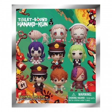 Toilet-Bound Hanako-kun 3D PVC Bag Clips Series 2 