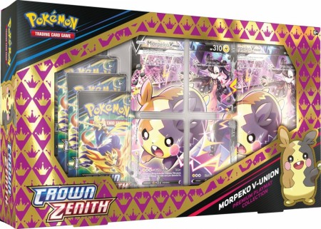 Pokemon Crown Zenith – MORPEKO V-UNION med spillematte