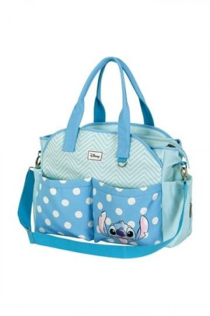 Lilo & Stitch Fancy Mommy Baby Stroller bag Lovely Blue