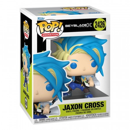 Beyblade X POP! Animation Vinyl Figures Jaxon Cross  9 cm 2426
