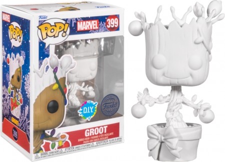 Exclusive Marvel Holiday Groot DIY POP! Vinyl Figure 399
