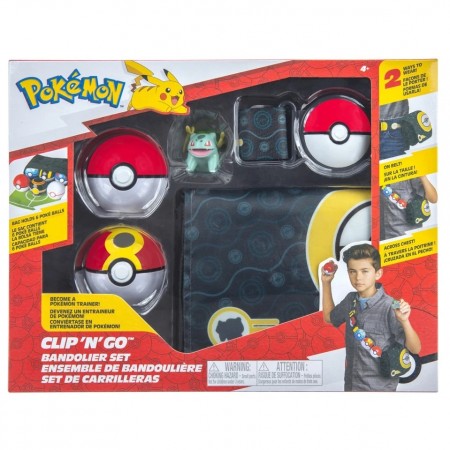 ﻿Pokemon Clip N Go Bandolier Sett Bulbasaur