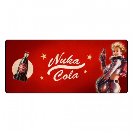Fallout stor matte for tastatur og mus Nuka Girl