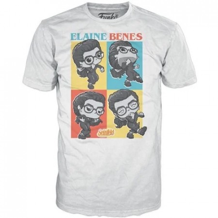 Seinfeld Elaine Dance Square Adult Pop! T-skjorte