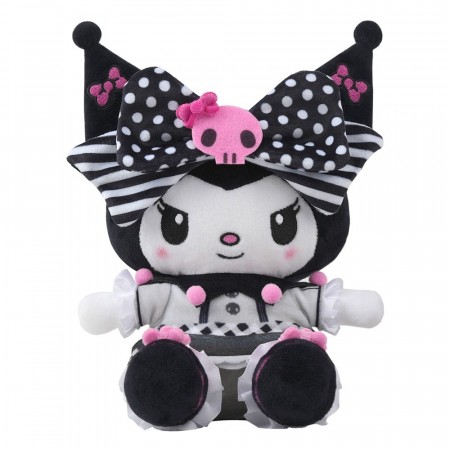 Sanrio Pink Black Party Series Plush Figure Kuromi XL 35 cm