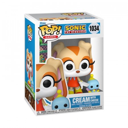 Sonic The Hedgehog POP & Buddy! Cream w/Cheese Vinyl Figure 1034