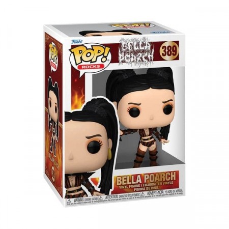 Bella Poarch POP! Rocks Vinyl Figure 389 Bella Poarch(Inferno)