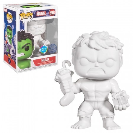 Exclusive Marvel Hulk DIY Holiday POP! Vinyl Figure 398