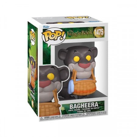 The Jungle Book POP! Disney Bagheera w/basket 9 cm Vinyl Figure 1475