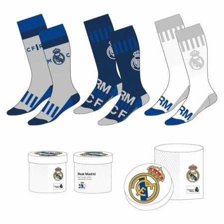 Football Socks 3-Pack Real Madrid 38-45