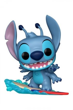 Lilo & Stitch POP! Vinyl Figure Stitch on Surfboard Exclusive Edition 9 cm