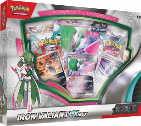 Pokemon Iron Valiant EX Collection Box