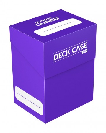 Ultimate Guard Deck Case 80+ Standard Size Purple