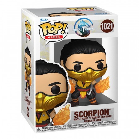  Mortal Kombat POP! Games Scorpion Vinyl Figure 1021