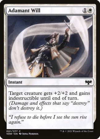 Non-foil VOW Booster kort