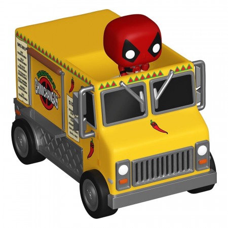 Marvel POP! Rides Deadpool w/Chimichanga Truck 2,5 cm