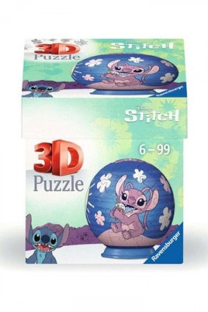 Disney Stitch 3D Puzzle Ball Angel (55 pieces)