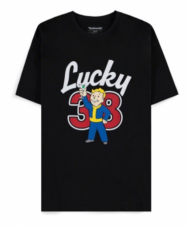 Fallout T-Shirt Lucky 38 Cocktail 
