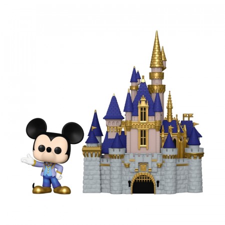Town Walt Disney World 50th Castle & Mickey Figure 26