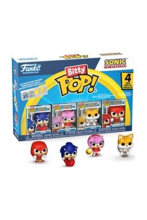 Sonic Bitty POP! Vinyl Figure 4-Pack Sonic 2,5 cm